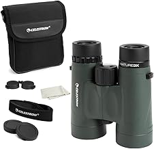 Celestron - Nature DX 8x42 Binoculars – Ideal for Birding and Outdoors – 42mm Objective Lenses – Wide 7.4° Field of View – BaK-4 Prisms – Fu