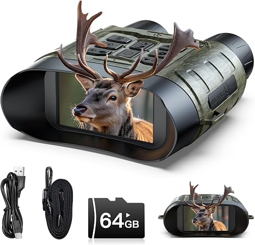 Night Vision Goggles, 112 MP 4K Night Vision Binoculars for Adults, 12 — Manufacturer product photo — night vision goggles review