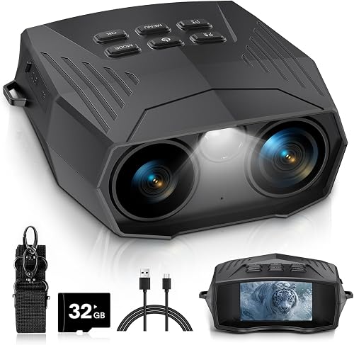 Night Vision Goggles, Night Vision Binoculars for Adults, 5000mAh Rech — Our recommended configuration for best results