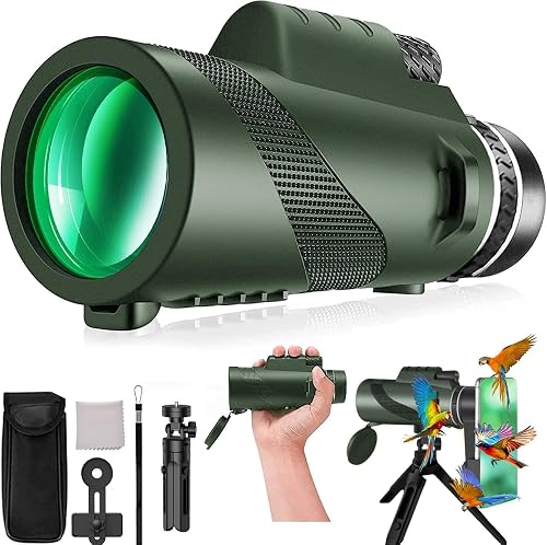 Monocular-Telescope 80x100 High Powered Monoculars High Definition for — Key specifications at a glance