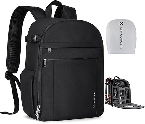 K&F CONCEPT Lightweight Camera Backpack Bag, Professional Photography — Real-world performance testing in action